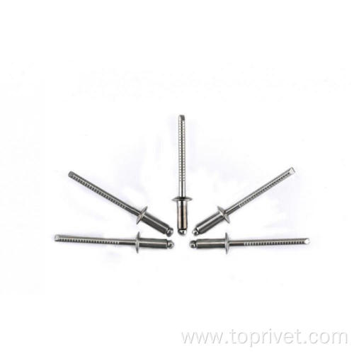 6.4mm Stainless steel open end blind rivets